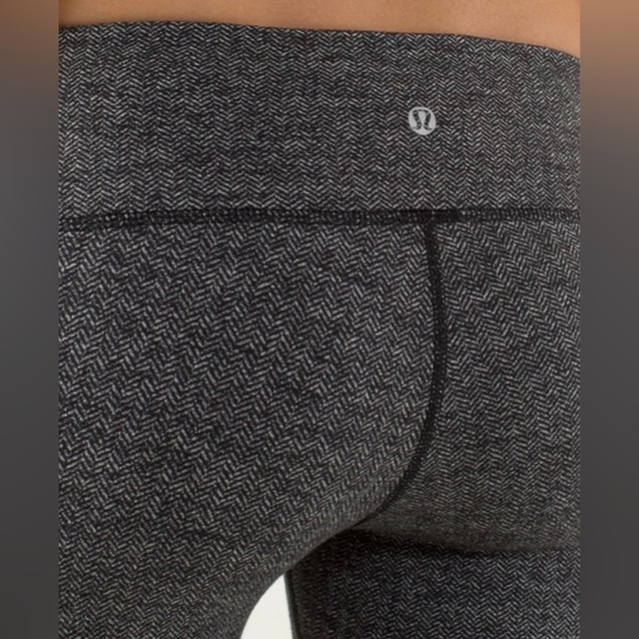 Lululemon Wunder Under Low Rise Herringbone Full Length Leggings - Picture 8 of 15